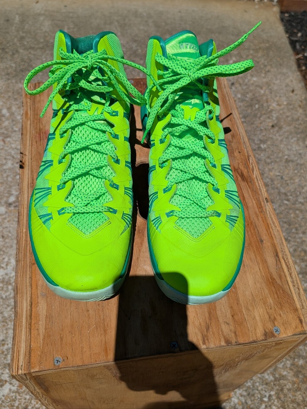 Nike Hyperdunk 2013 Flash Lime / Electric Green - Picture 4 of 6